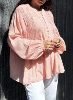 شومیز رگه دوزی - 4