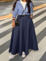 دامن کتان زارا - 4